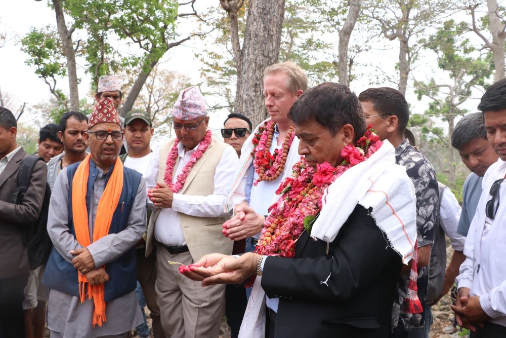 कैलालीको जालपादेवी केबलकार निर्माण कार्य शुरू     